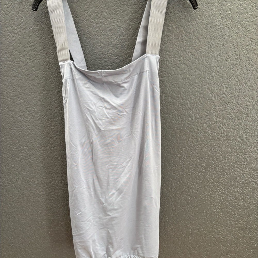 Women’s Grey Tank Top with Wide Straps Size L